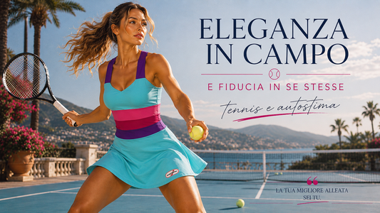 Abito da tennis sostenibile Laila Coslovich – eleganza in campo e fiducia in se stesse, Made in Italy