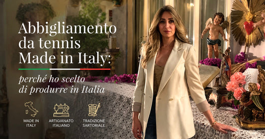 Abbigliamento da tennis Made in Italy - Laila Coslovich