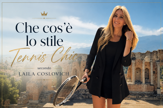 Stile Tennis Chic – abito da tennis elegante Laila Coslovich
